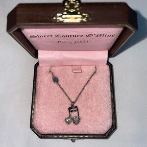 🎵🩷Juicy Couture Music Note Necklace